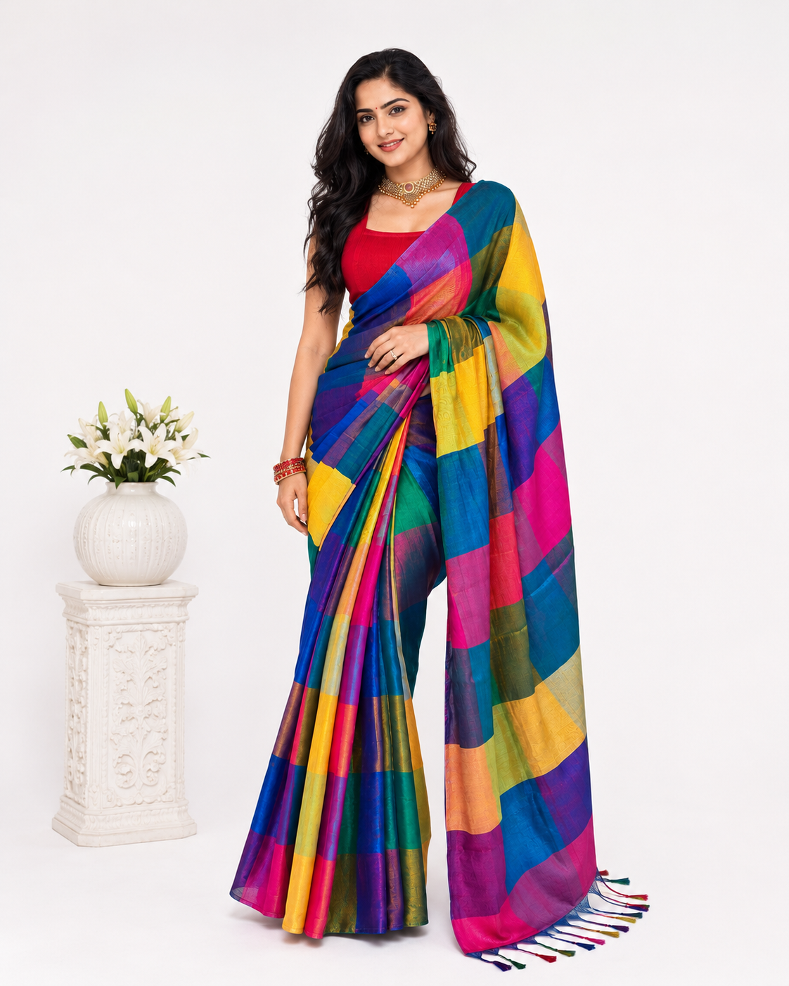 MAYURI Tissue Silk Saree