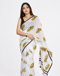 Kolkata Taa-Xsi Mul Cotton Saree